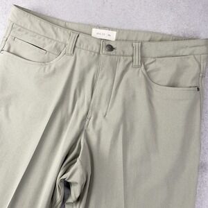 Rye 51‎ Voyager Mens 33x28 Green Flat Tech Blend Golf Performance Chino Pants